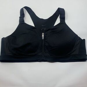 Nike dri fit black sports bra xxl